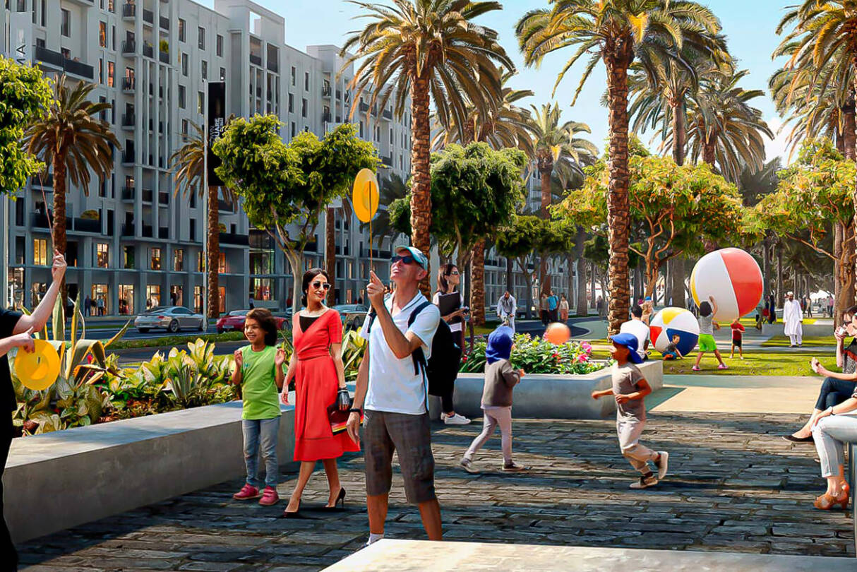 Studio, Apartment with 2 bedrooms in Town Square, Dubai